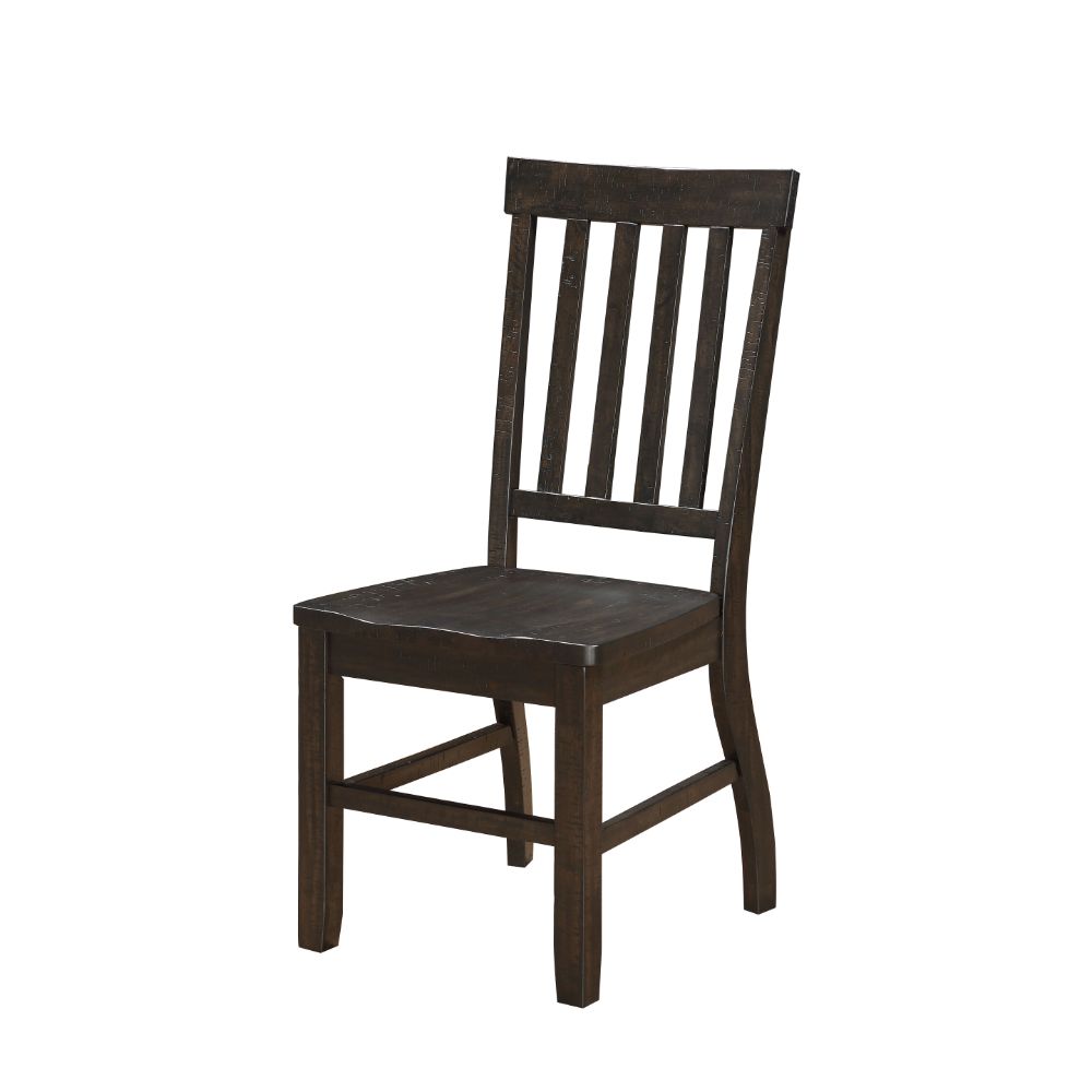 ACME Maisha Side Chair Set of 2 – front view – Lusso Furniture Miami
