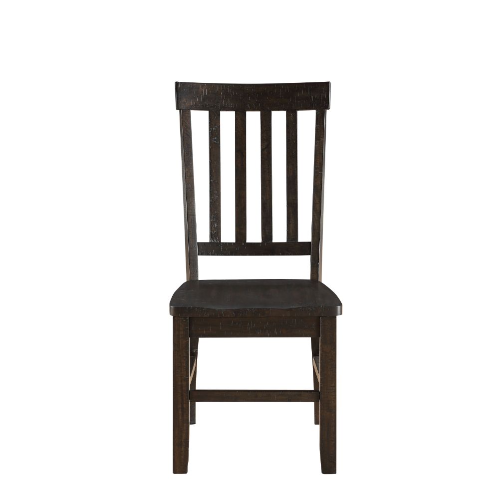 ACME Maisha Side Chair Set of 2 – angle view – Lusso Furniture Miami