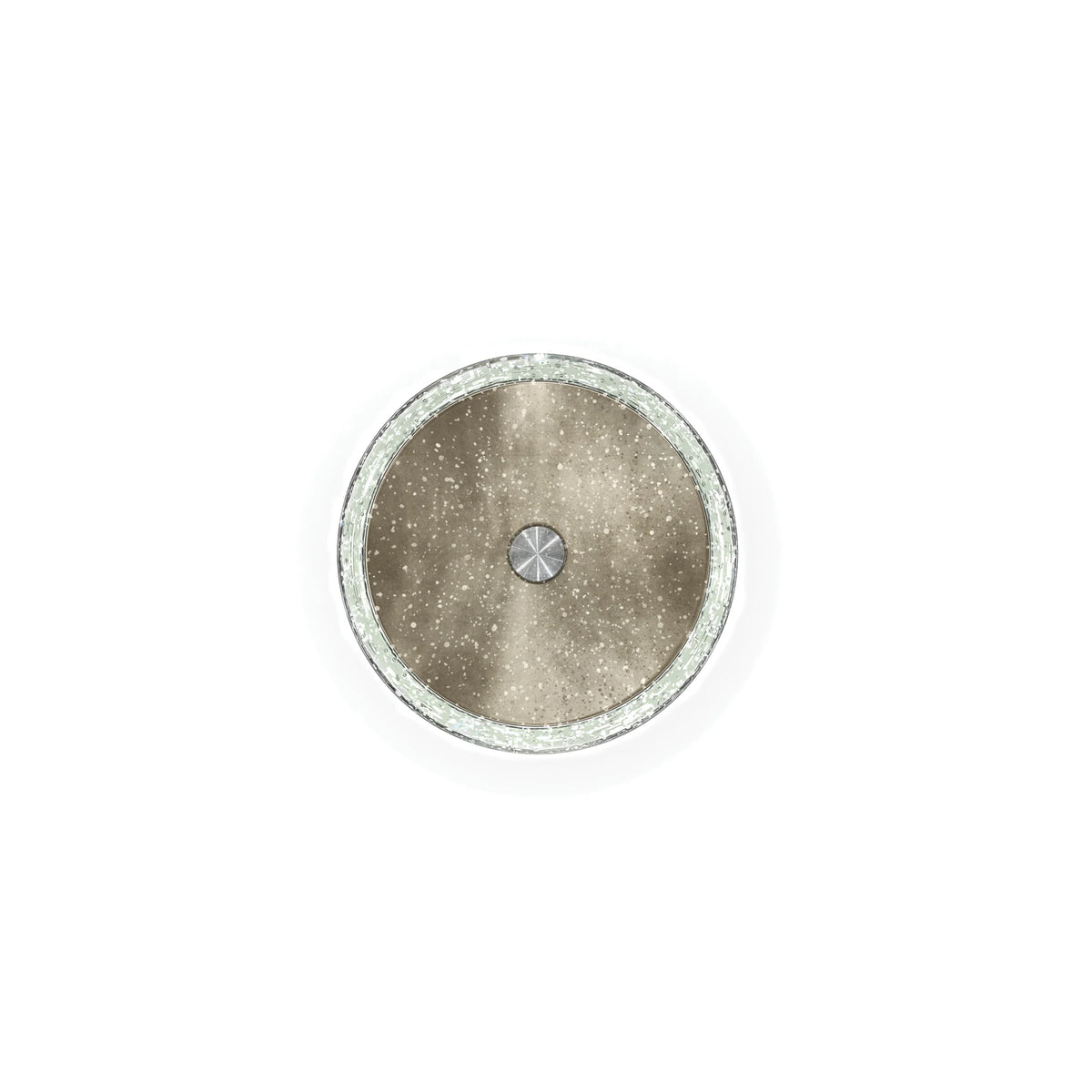 Caracole Spy Glass Table – top view – Lusso Furniture Miami