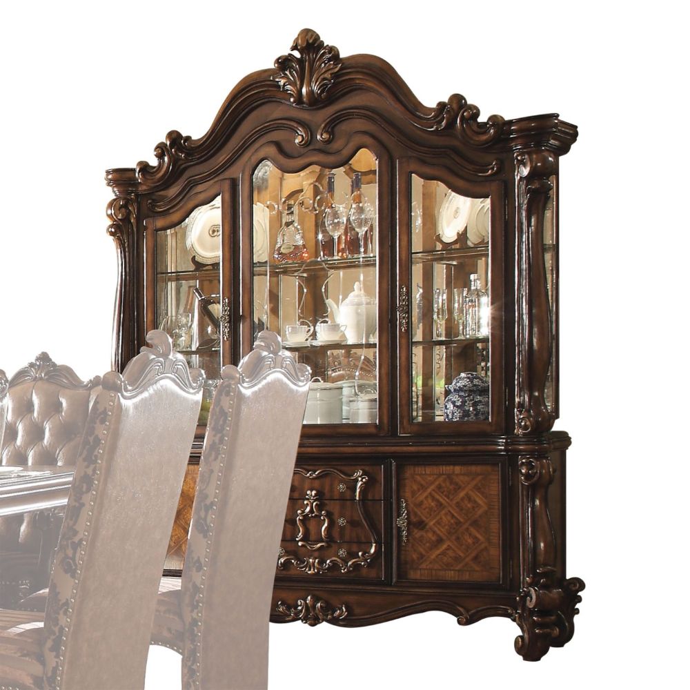 ACME Versailles Buffet & Hutch – top view – Lusso Furniture Miami
