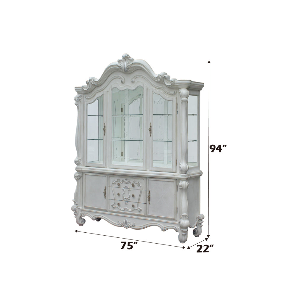 ACME Versailles Buffet & Hutch – detail – Lusso Furniture Miami
