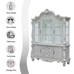 ACME Versailles Buffet & Hutch – room setting – Lusso Furniture Miami