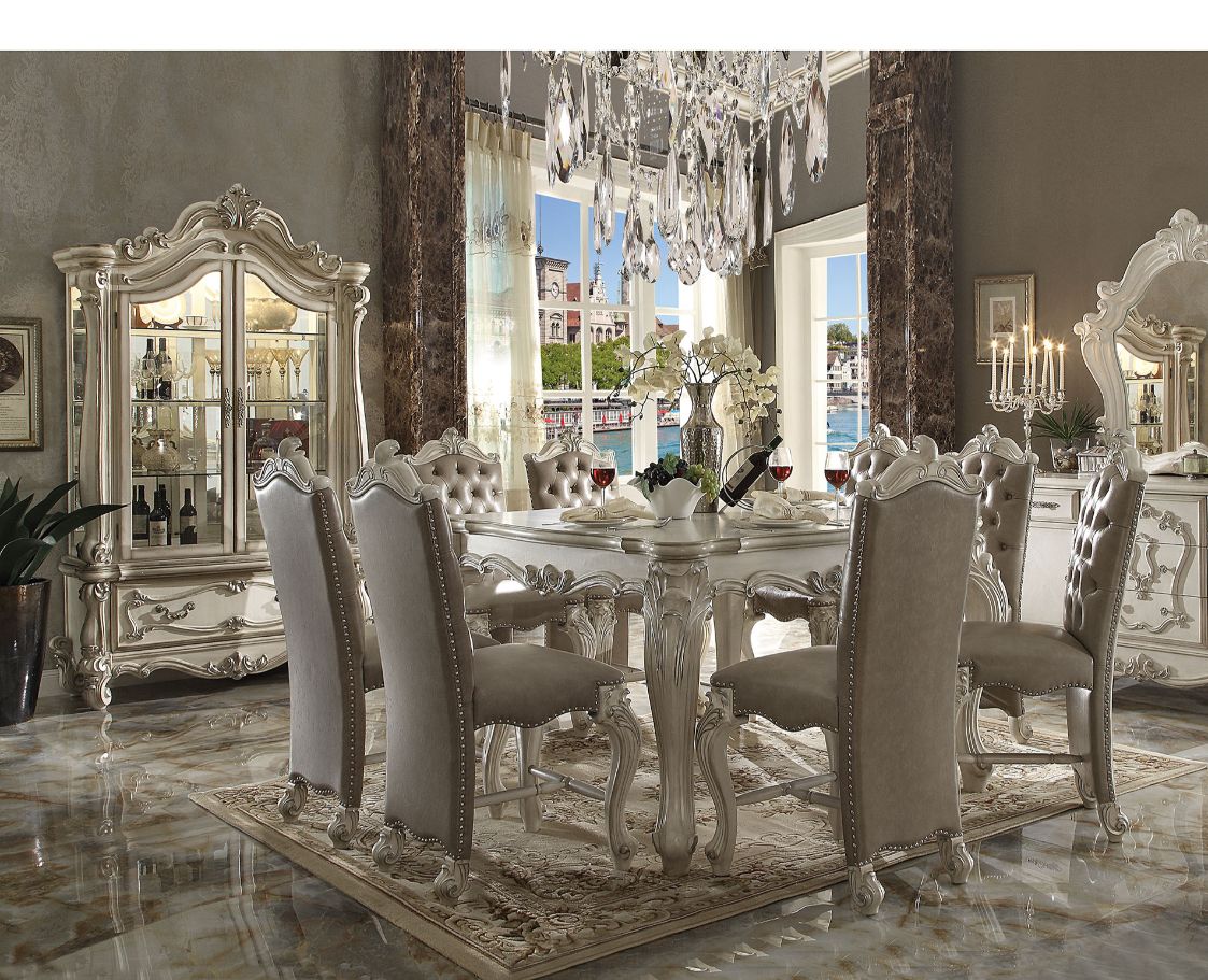 ACME Versailles Counter Height Table – angle view – Lusso Furniture Miami