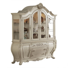 ACME Ragenardus Buffet & Hutch – angle view – Lusso Furniture Miami