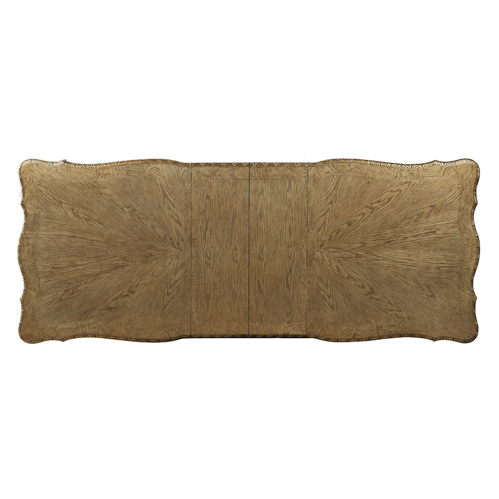 ACME Ragenardus Dining Table – top view – Lusso Furniture Miami