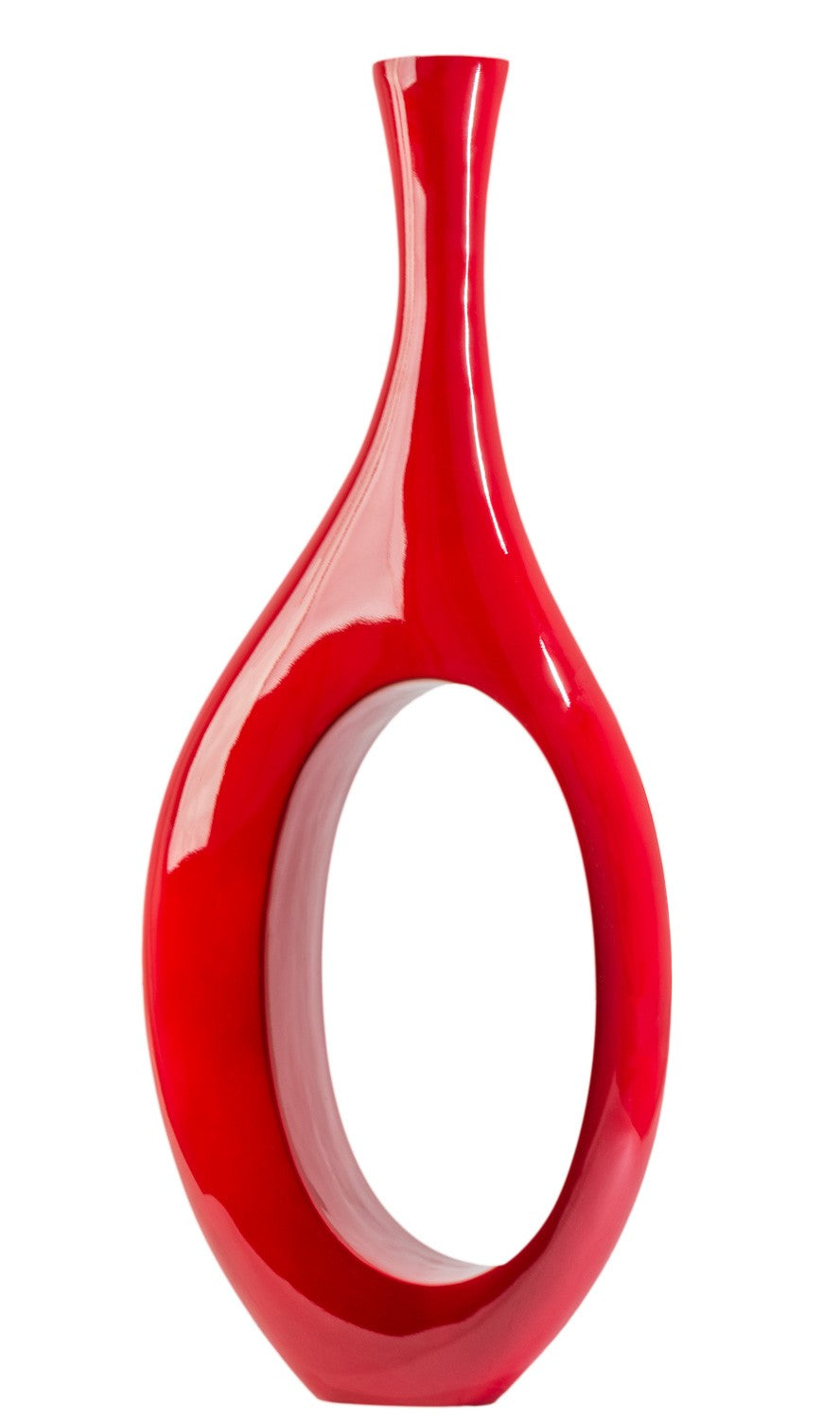 Trombone Vase // Small Red-zoom-3