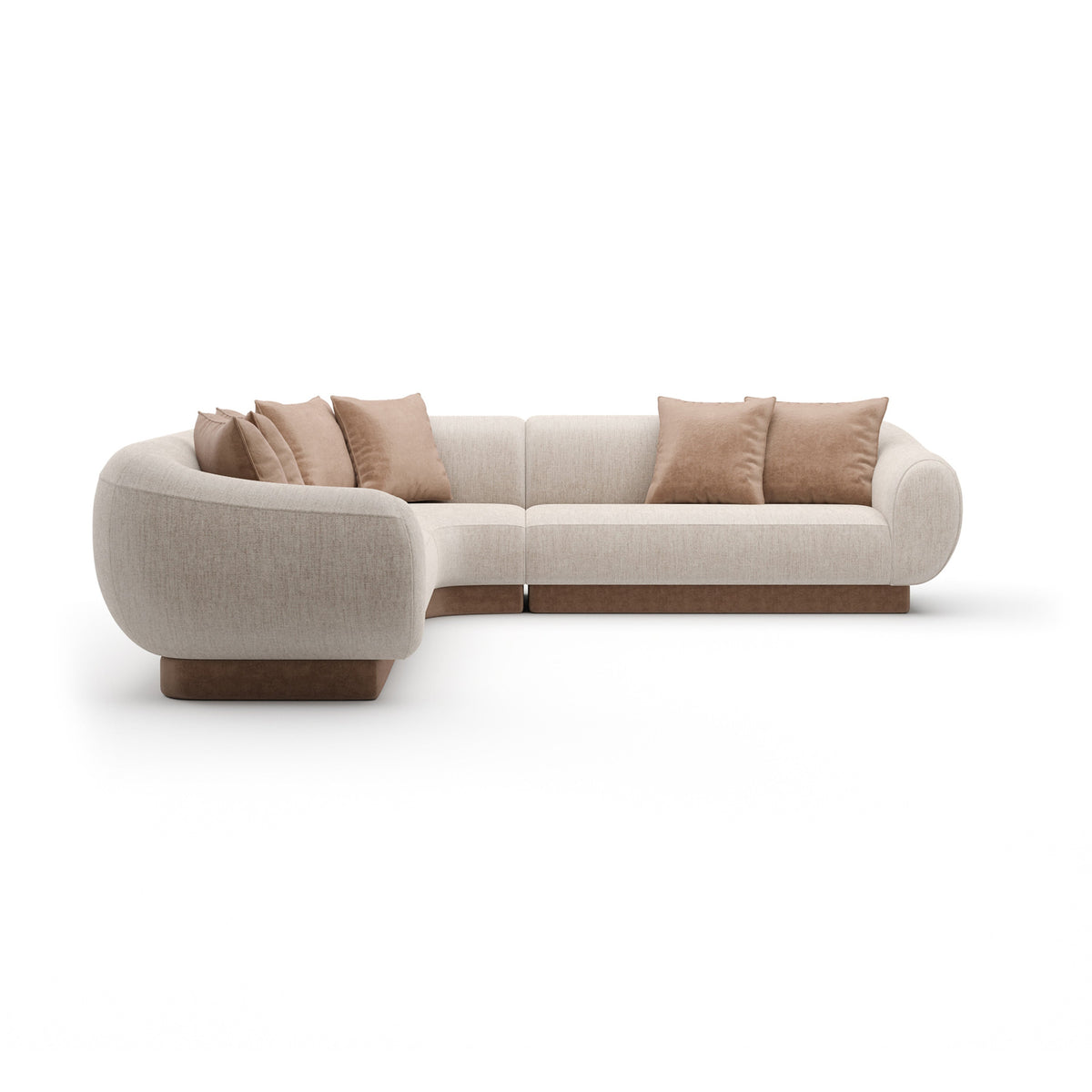 Caracole Seta Sectional – view 12 – Lusso Furniture Miami