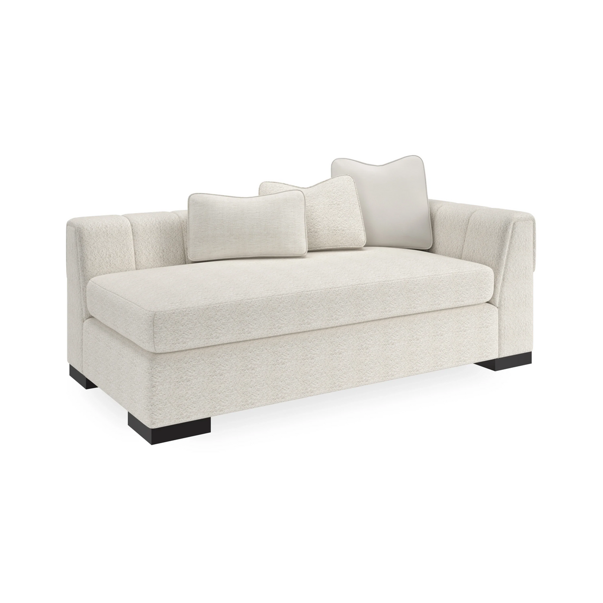Caracole Edge Sectional Components – side view – Lusso Furniture Miami