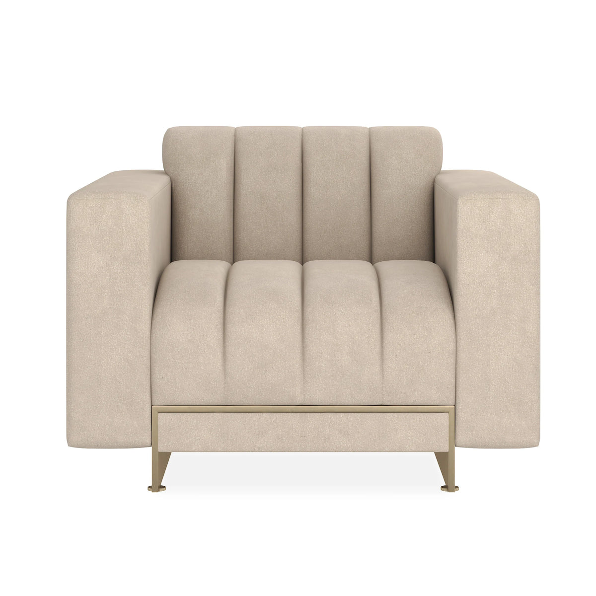 Caracole Well Balanced Chair – front view – Lusso Furniture Miami