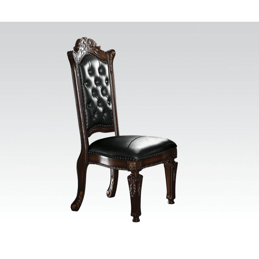 ACME Vendome Side Chair Set of 2 – close-up – Lusso Furniture Miami