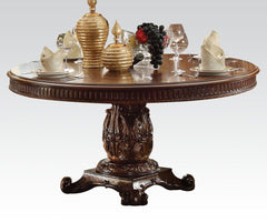 ACME Vendome Round Dining Table – front view – Lusso Furniture Miami