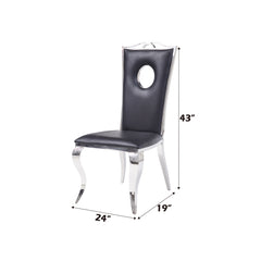 ACME Cyrene Side Chair Set of 2 – view 44 – Lusso Furniture Miami