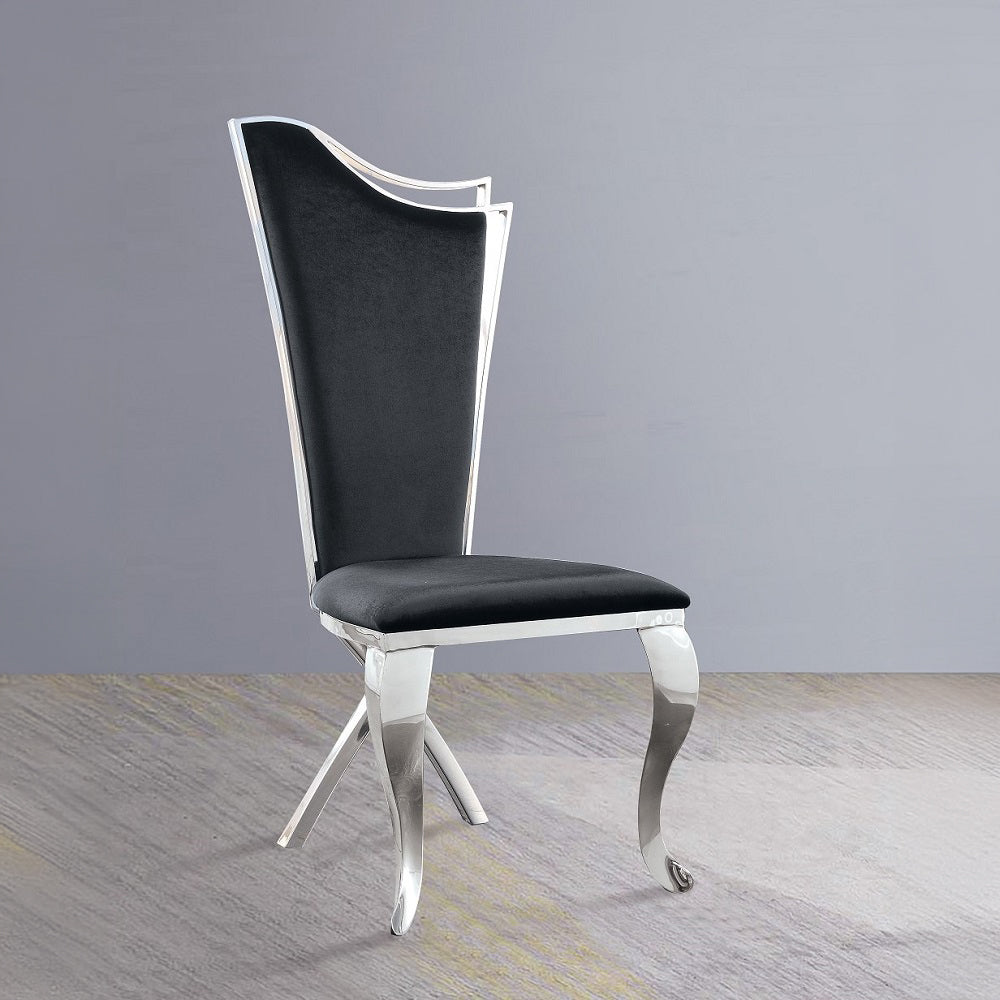 ACME Cyrene Side Chair Set of 2 – view 30 – Lusso Furniture Miami
