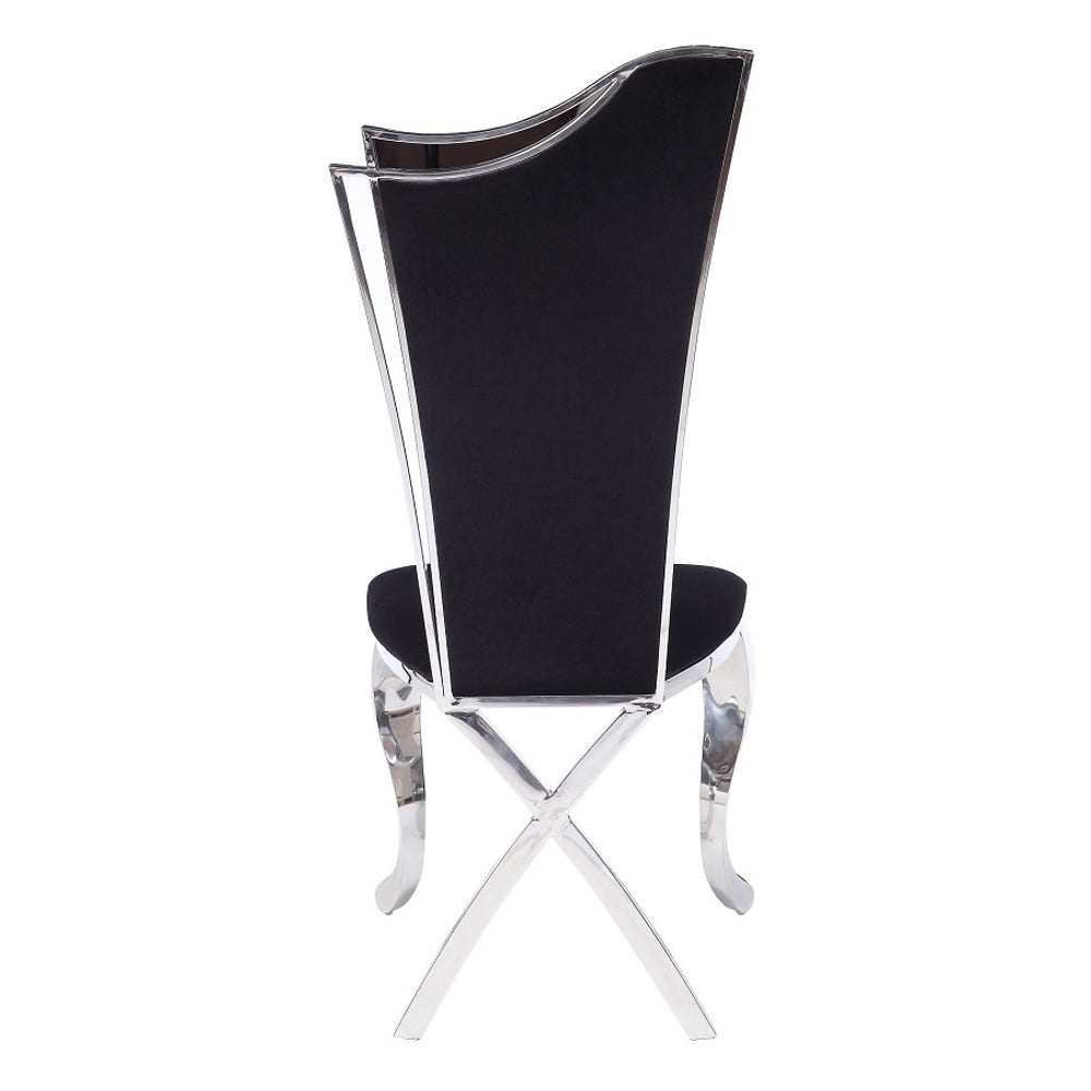 ACME Cyrene Side Chair Set of 2 – view 34 – Lusso Furniture Miami