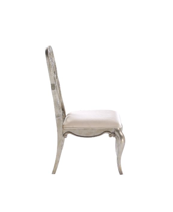 ACME Esteban Side Chair Set of 2 – side view – Lusso Furniture Miami
