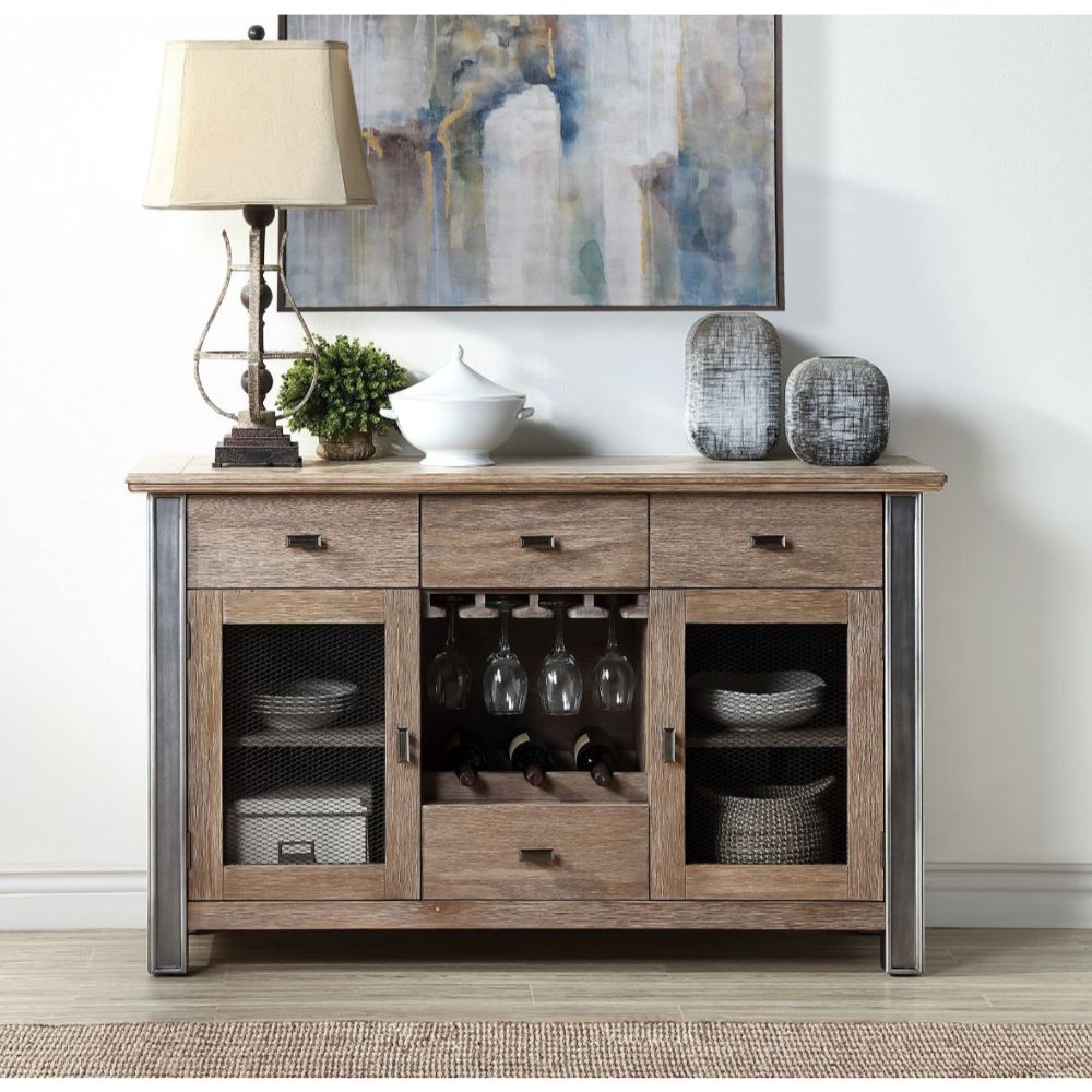 ACME Nathaniel Server – front view – Lusso Furniture Miami