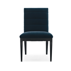 Caracole Edge Side Chair – front view – Lusso Furniture Miami