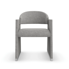 Caracole Polish Off Dining Chair – front view – Lusso Furniture Miami