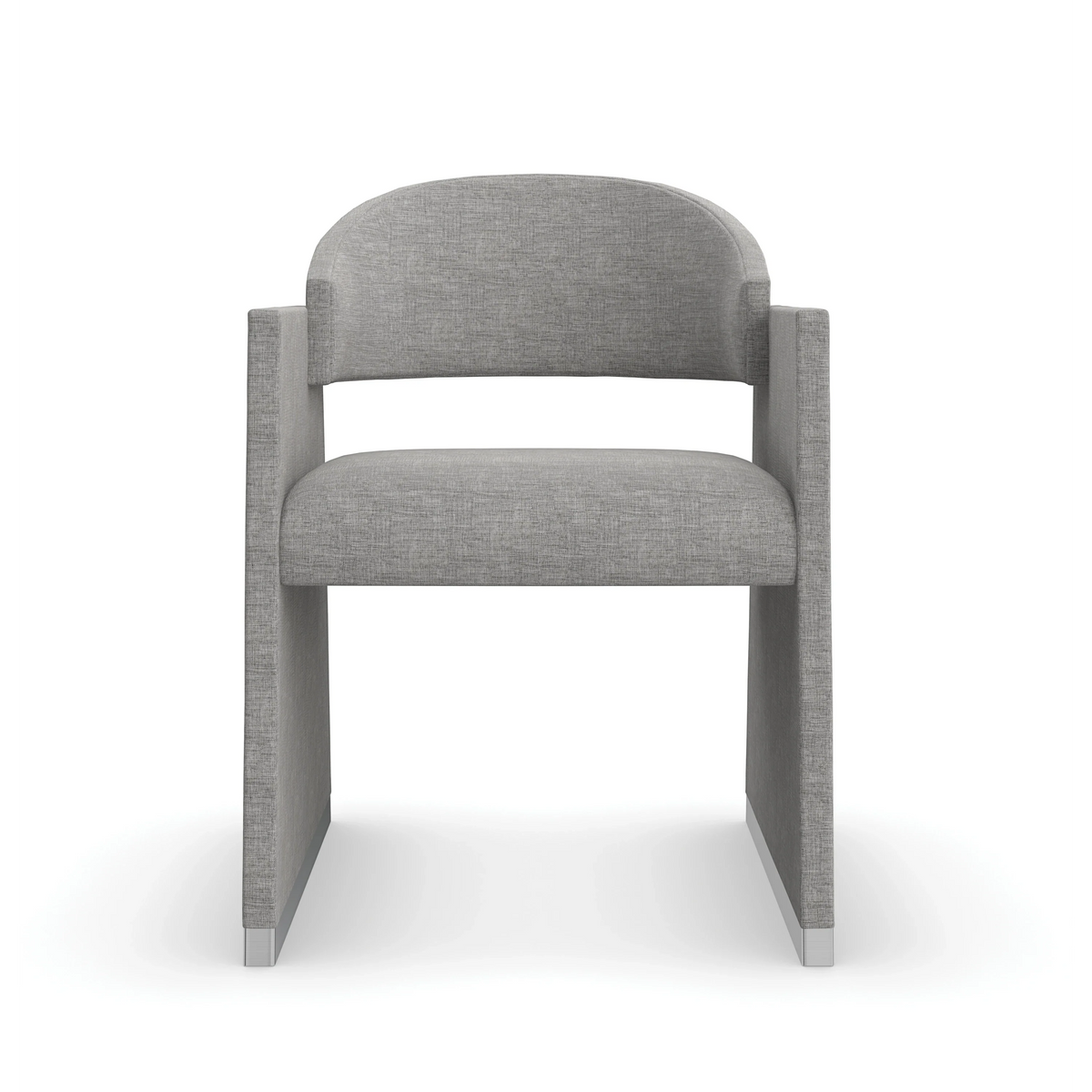 Caracole Polish Off Dining Chair – front view – Lusso Furniture Miami