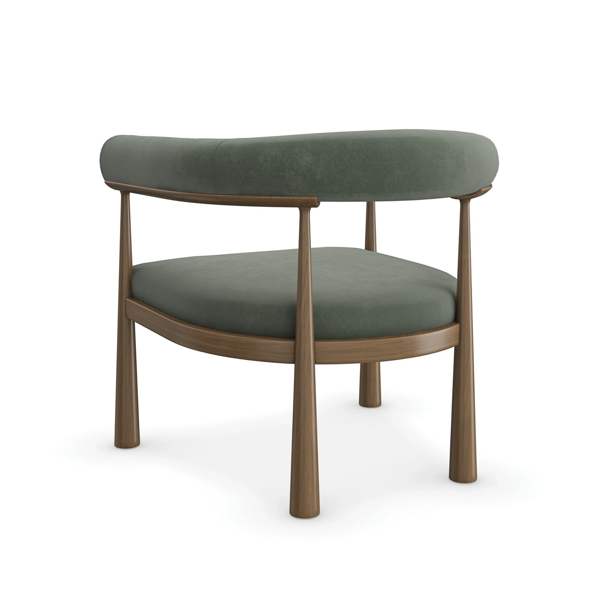 Caracole Bali Accent Chair – side view – Lusso Furniture Miami