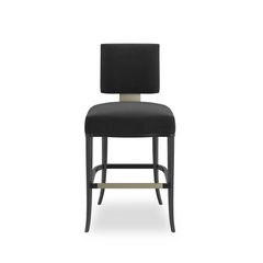 Caracole Reserved Seating Counter Stool – room setting – Lusso Furniture Miami
