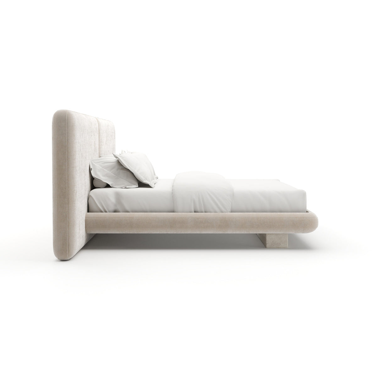 Caracole Overlap Bed – finish detail – Lusso Furniture Miami