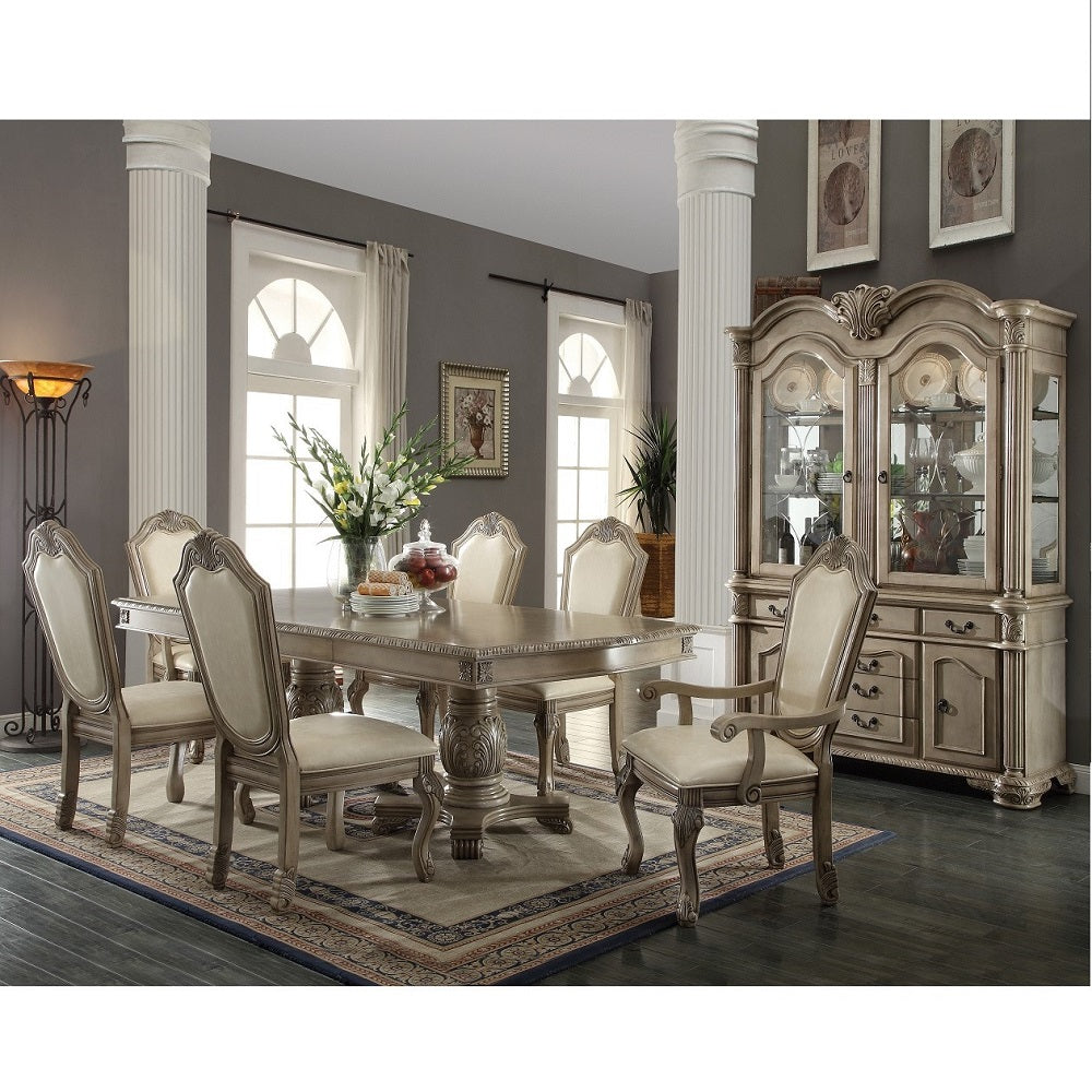 ACME Chateau De Ville Arm Chair Set of 2 – view 25 – Lusso Furniture Miami