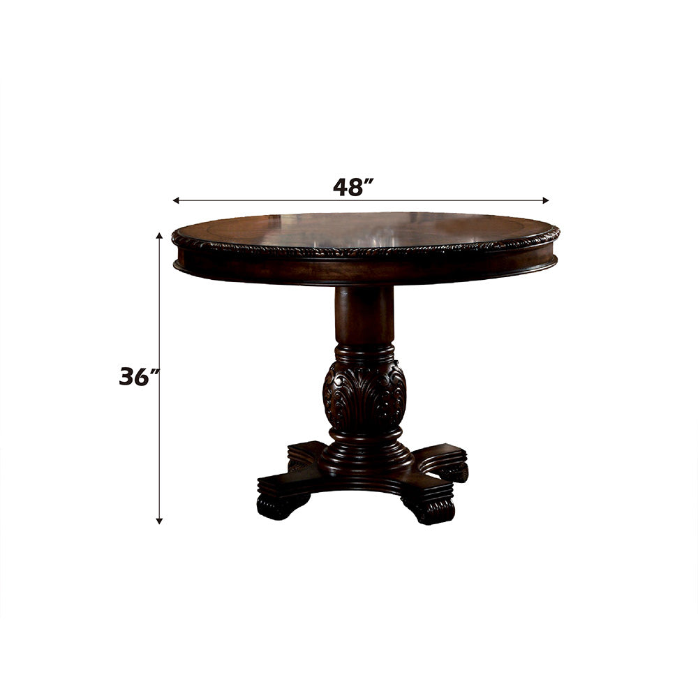 ACME Chateau De Ville Counter Height Table – back view – Lusso Furniture Miami