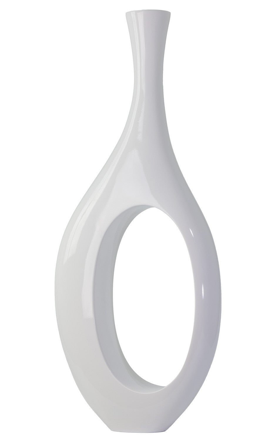 Trombone Vase // Small White-2