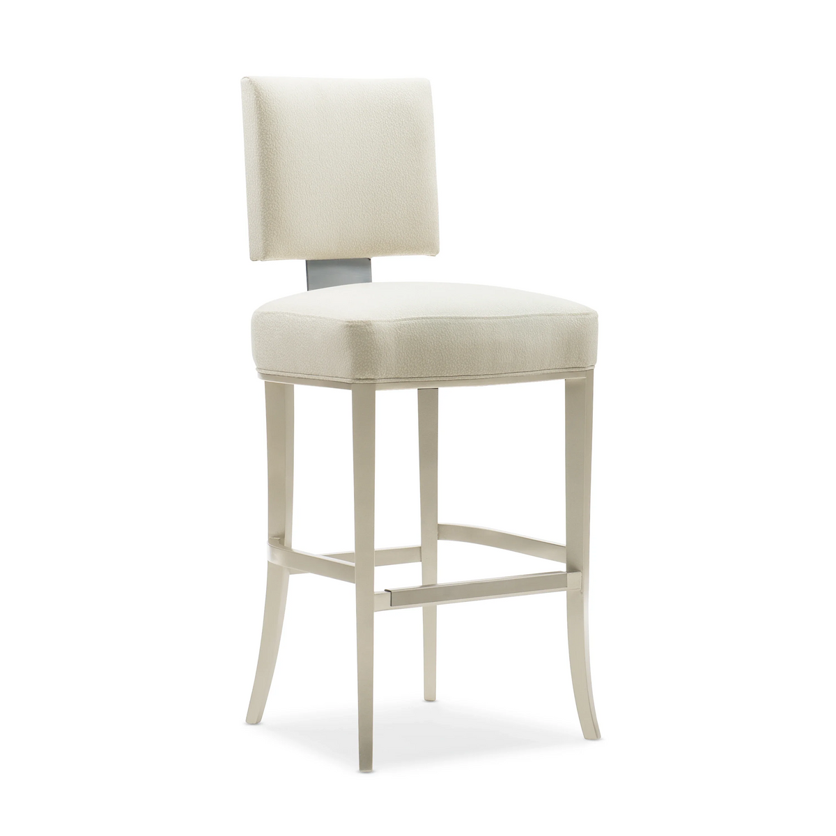 Caracole Reserved Seating Bar Stool – top view – Lusso Furniture Miami