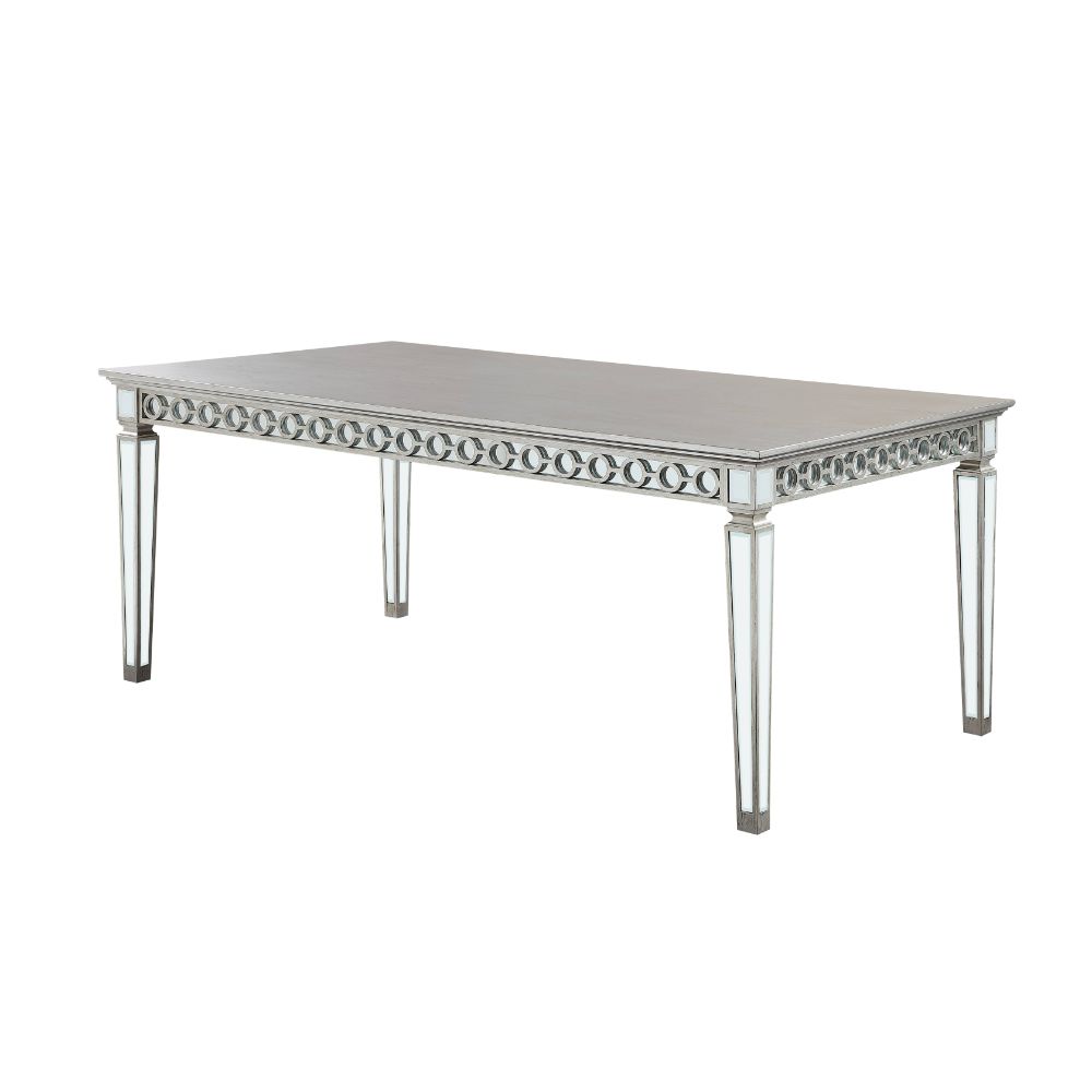ACME Varian Dining Table – front view – Lusso Furniture Miami