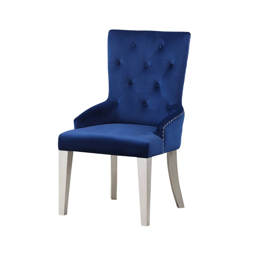ACME Varian Side Chair – front view – Lusso Furniture Miami