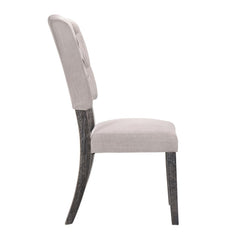ACME Bernard Side Chair Set of 2 – top view – Lusso Furniture Miami