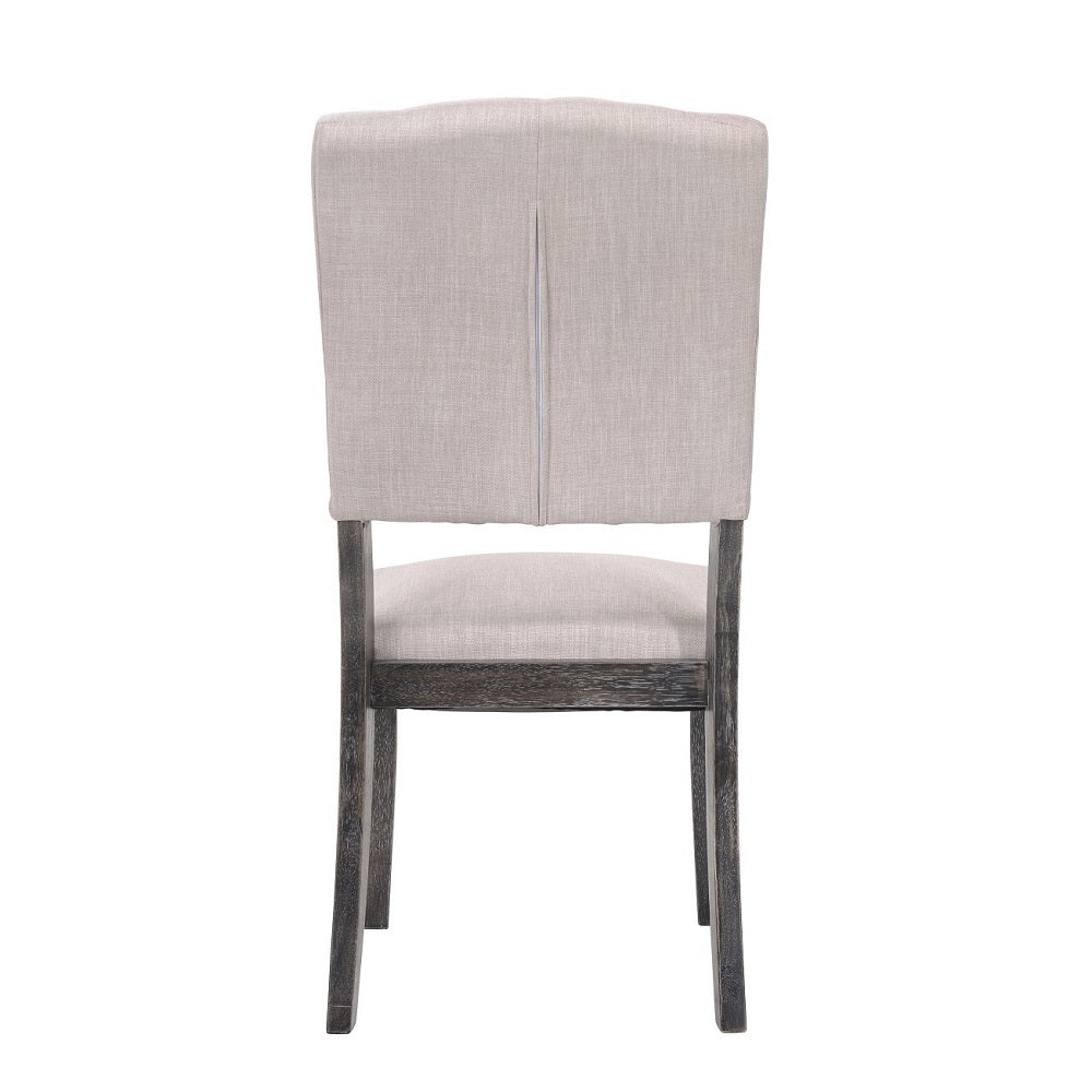 ACME Bernard Side Chair Set of 2 – close-up – Lusso Furniture Miami