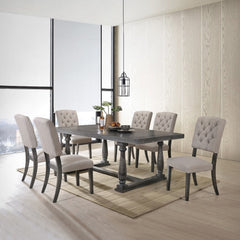 ACME Bernard Side Chair Set of 2 – detail – Lusso Furniture Miami
