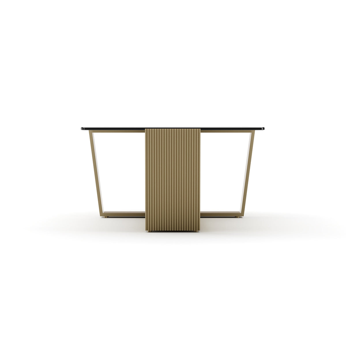 Caracole Counter Balance Cocktail Table – back view – Lusso Furniture Miami
