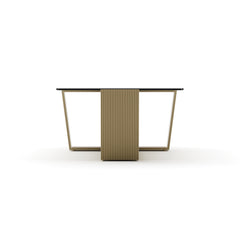 Caracole Counter Balance Cocktail Table – back view – Lusso Furniture Miami