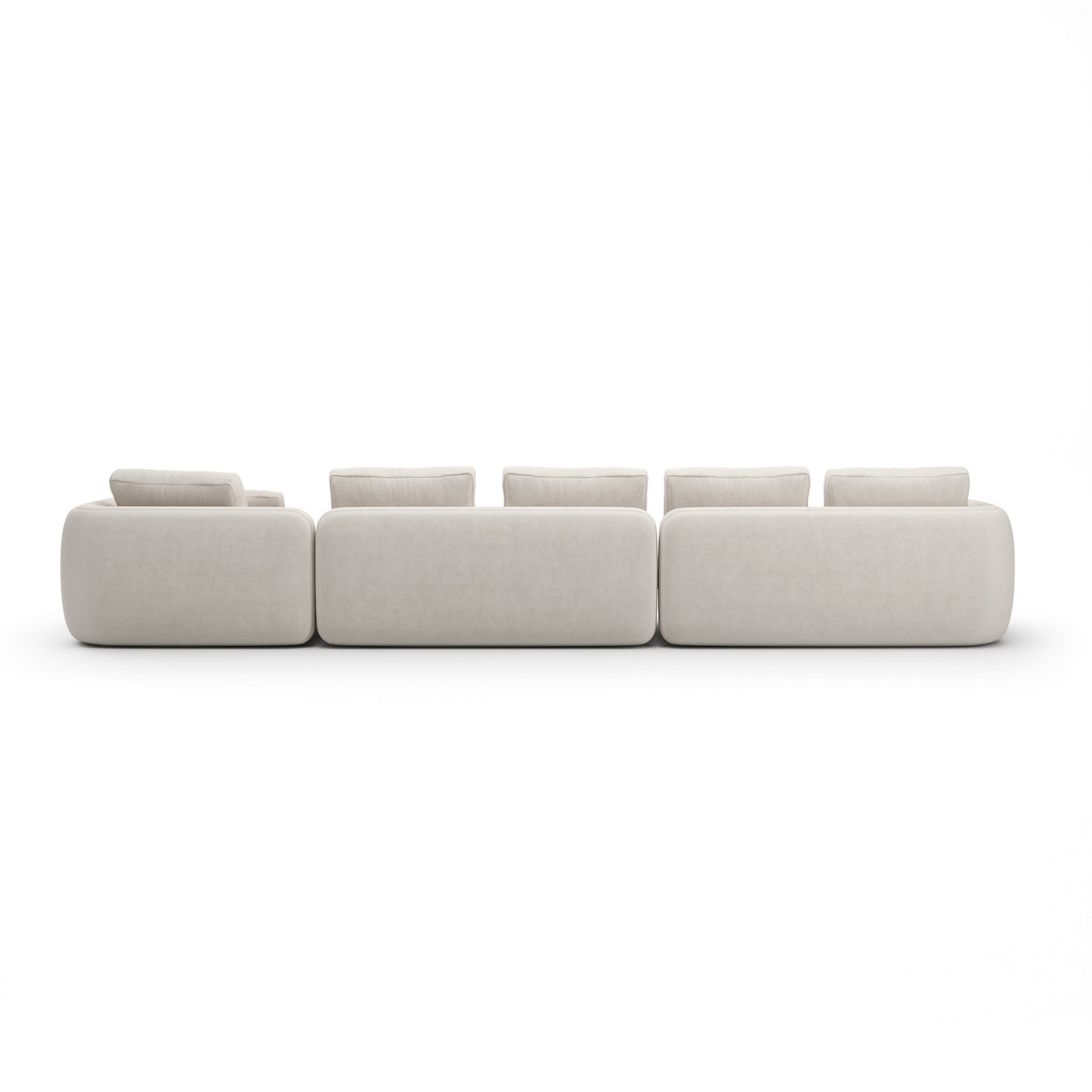 Caracole Overlap Sectional – view 32 – Lusso Furniture Miami