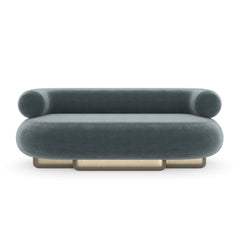 Caracole Lagoon Sofa – front view – Lusso Furniture Miami