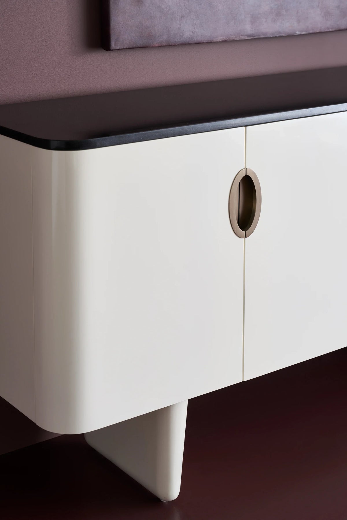 Caracole Paragon Sideboard – side view – Lusso Furniture Miami