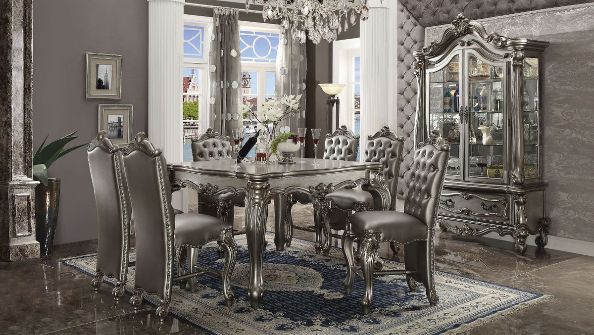 ACME Versailles Counter Height Table – front view – Lusso Furniture Miami