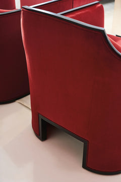 Caracole Cat's Meow Accent Chair – top view – Lusso Furniture Miami