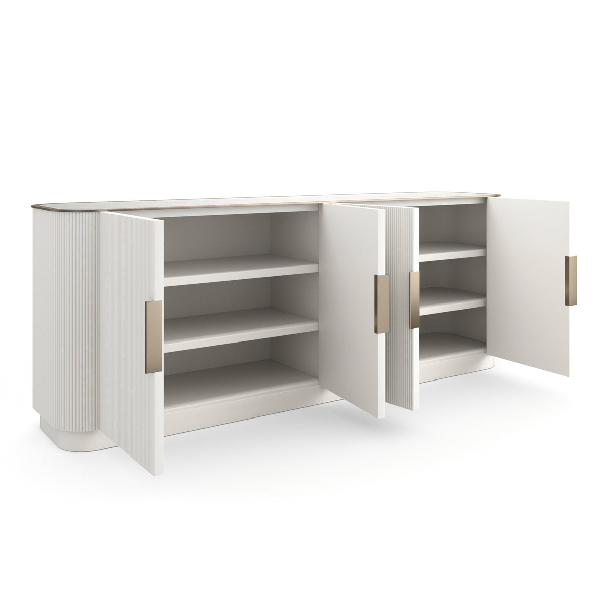 Caracole Love Sideboard – side view – Lusso Furniture Miami