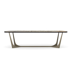Caracole Vena Dining Table – front view – Lusso Furniture Miami