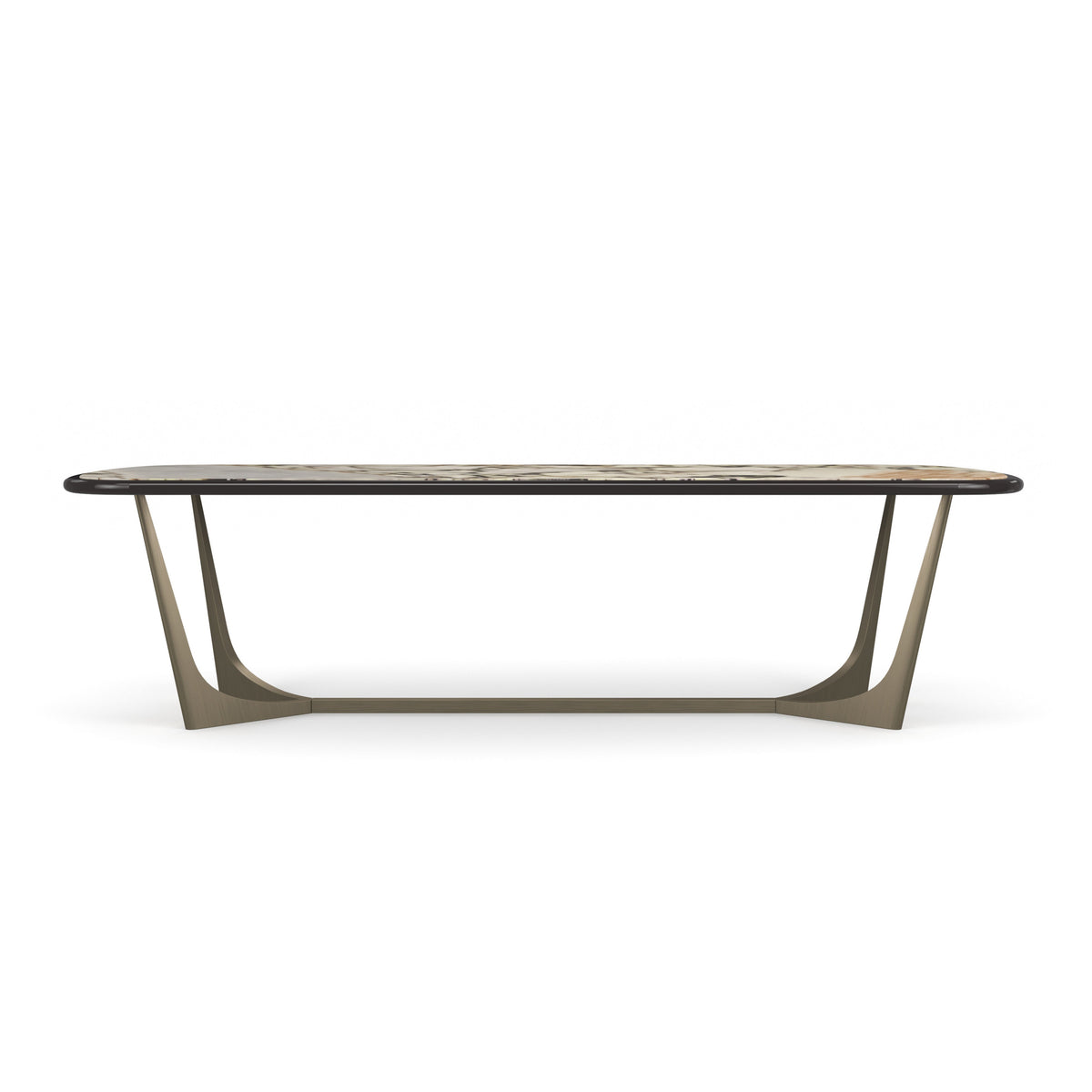 Caracole Vena Dining Table – front view – Lusso Furniture Miami