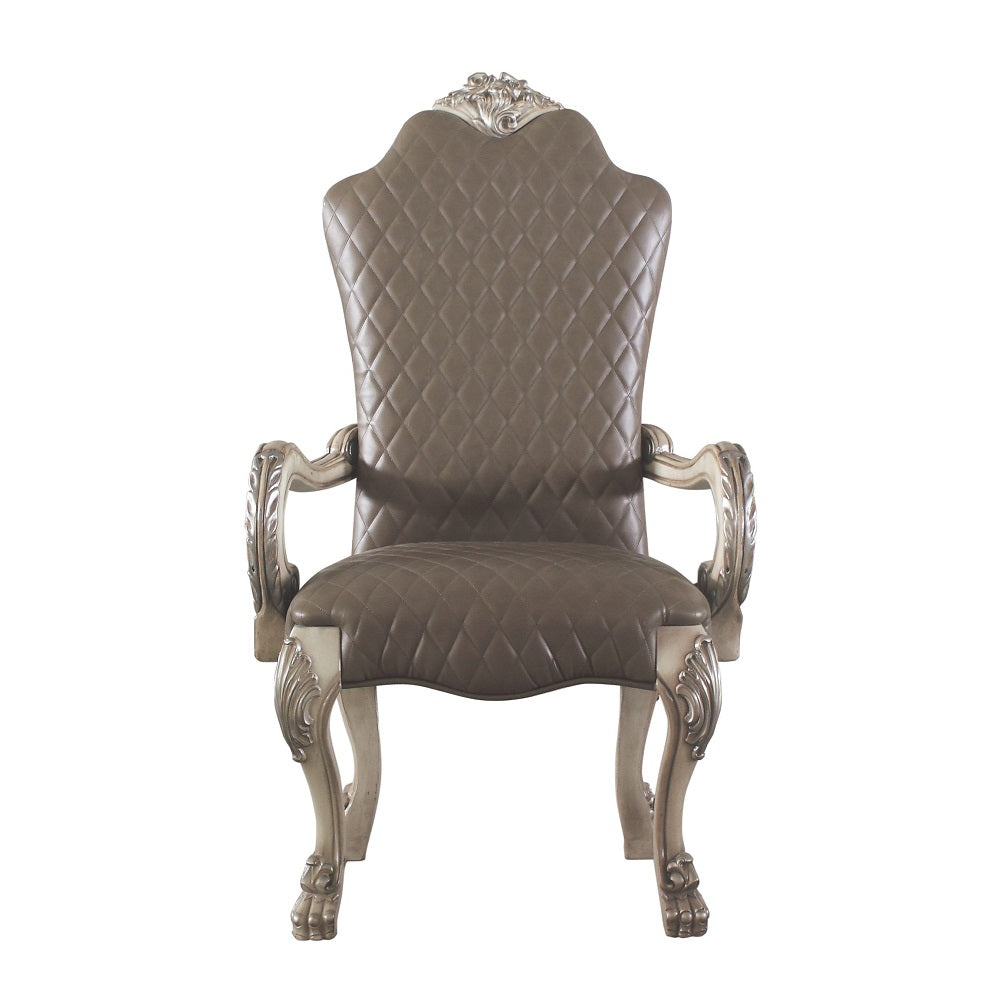 ACME Dresden Arm Chair Set of 2 – view 20 – Lusso Furniture Miami