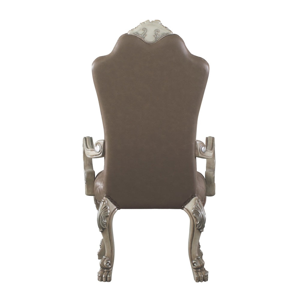 ACME Dresden Arm Chair Set of 2 – view 22 – Lusso Furniture Miami