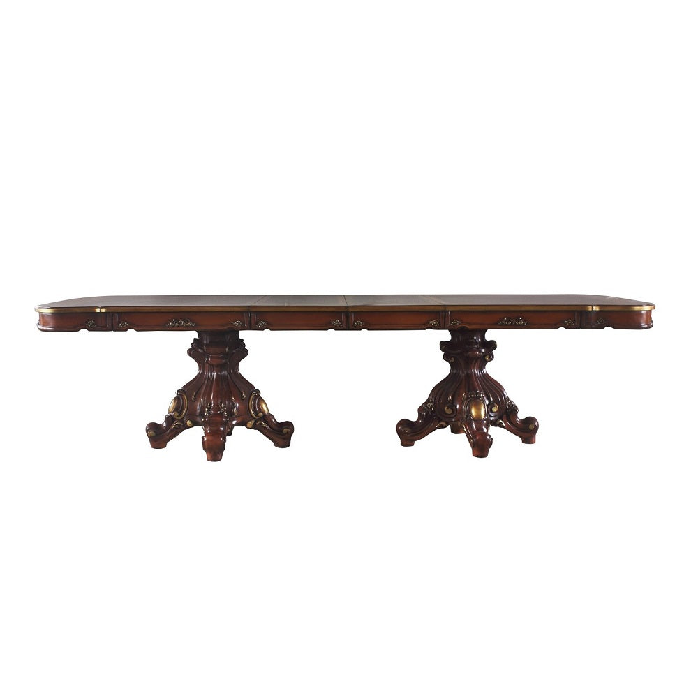 ACME Picardy Dining Table – back view – Lusso Furniture Miami