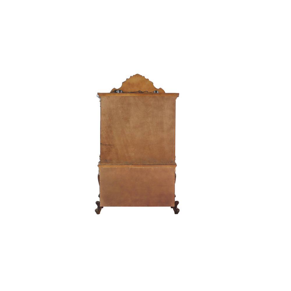 ACME Picardy Curio Cabinet – detail – Lusso Furniture Miami