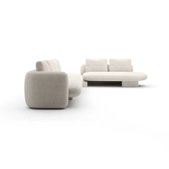 Caracole Overlap Sectional – view 65 – Lusso Furniture Miami